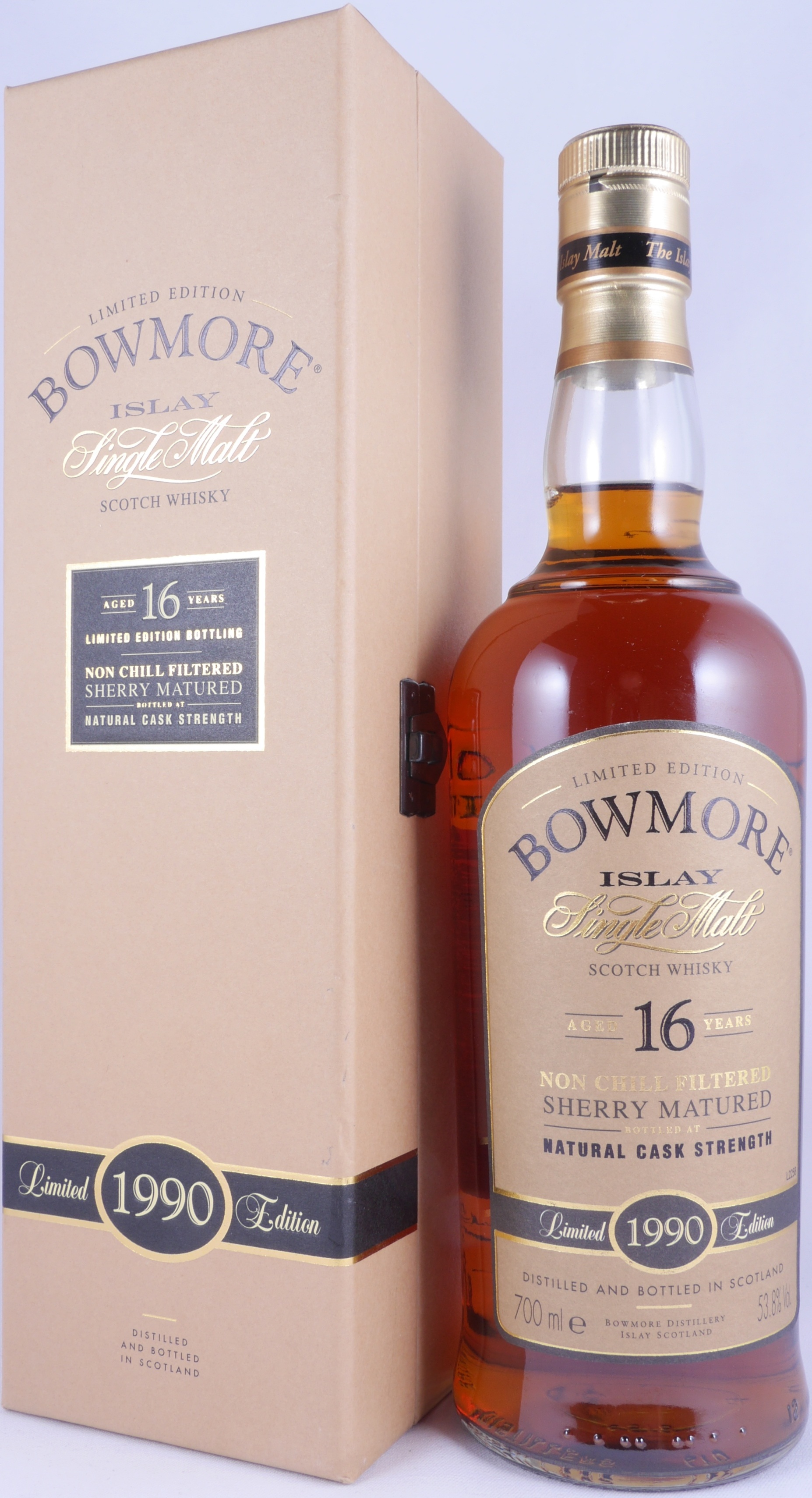 Bowmore 1990 16 Year Sherry Cask Limited Edition Scotch Whisky 53.8%