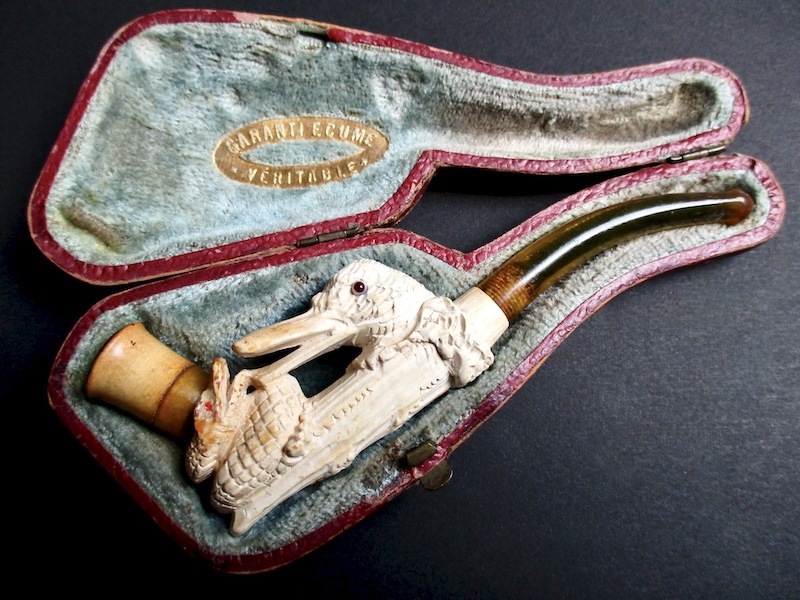 アンティークのメシャムパイプ〜白き女神