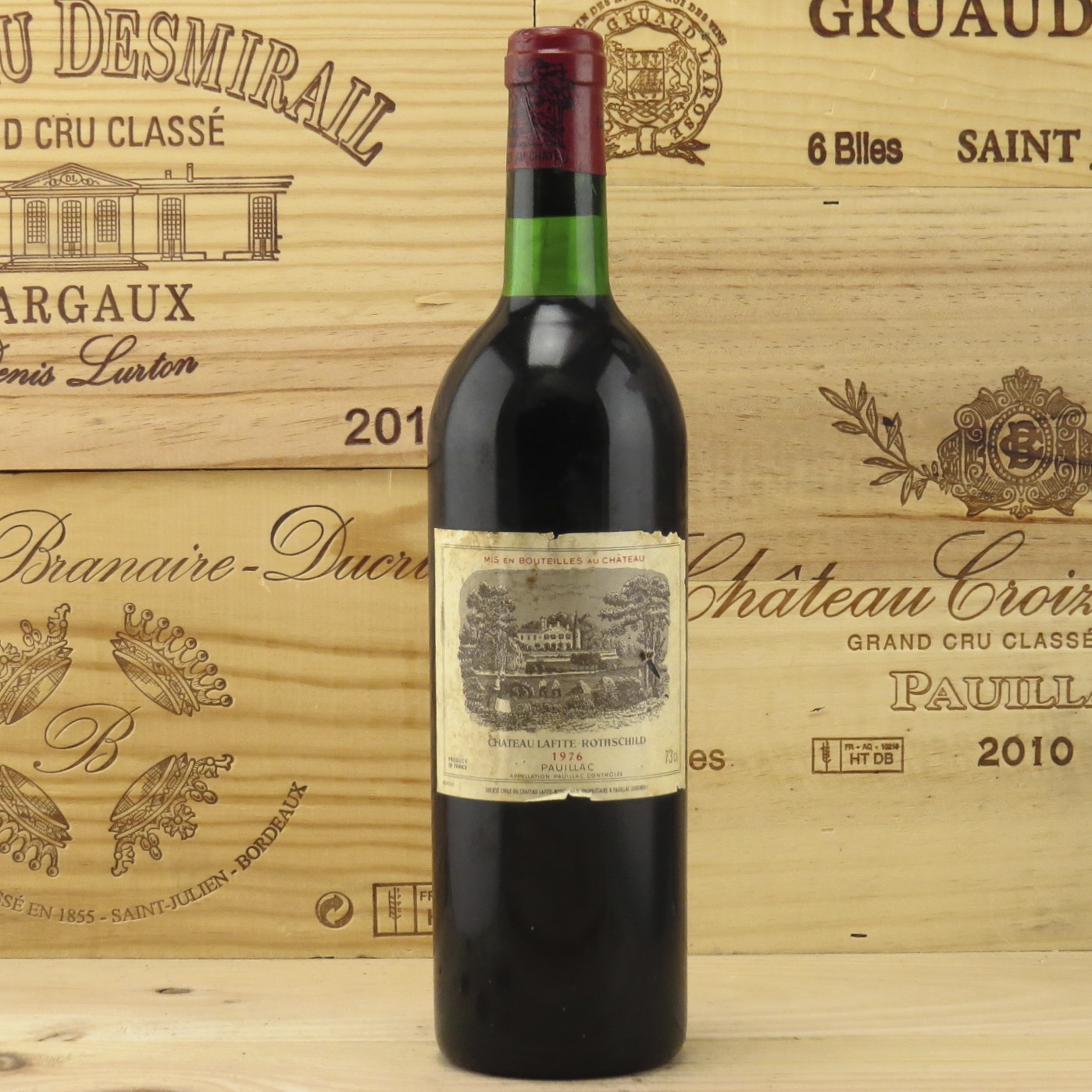 1976 Chateau Lafite Rothschild 🍷 Antikwein - Weinraritäten online