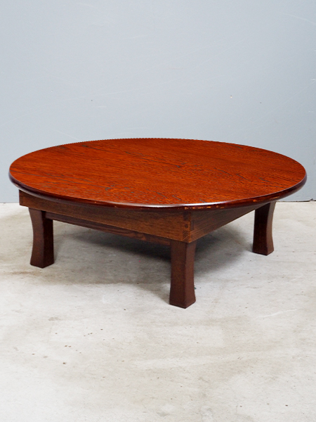 丸テーブル　アンティーク　ちゃぶ台 ちゃぶ台/丸テーブル/セン - 古家具・古道具 アンティーク家具 kubu