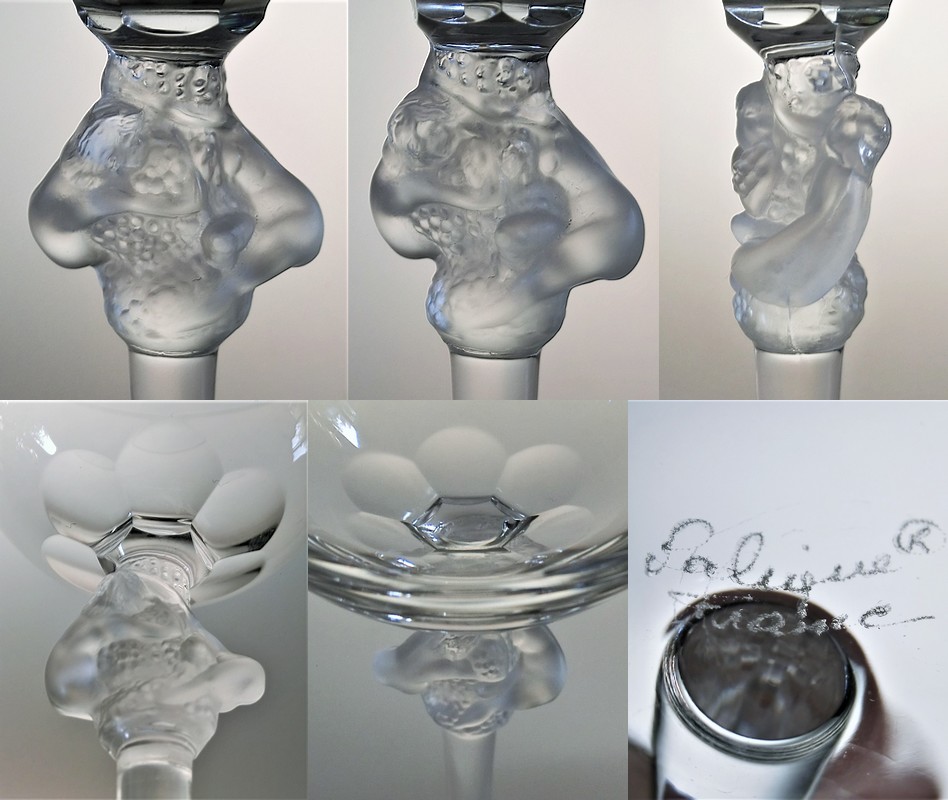 LALIQUE ラリックガラス製 ダンサー女性ヌード像