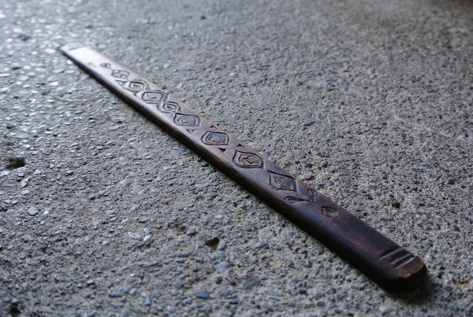 アイヌ儀礼具 イクパスイ（髭箆） - アンティーク雑貨・古道具の札幌