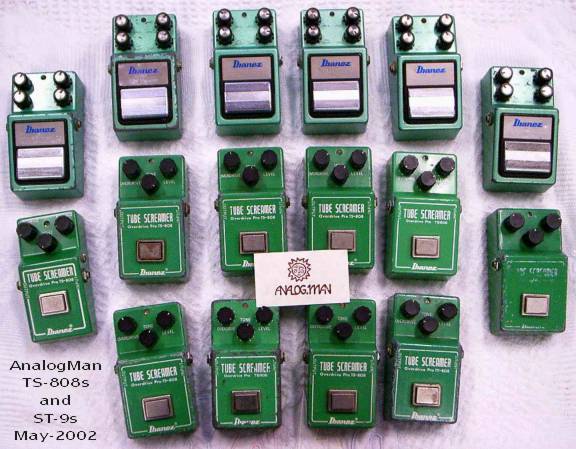 Analog.Man】TS-808 mod tube screamer Analog Man Ibanez TS-9/808