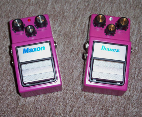 Ibanez vs. Maxon AD-9 Delay Comparison