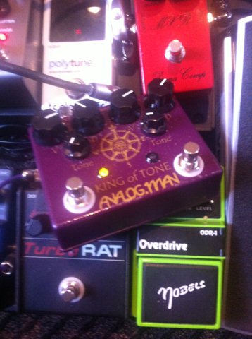KING OF TONE LY-LOCK オーバードライブ ANALOG.MAN KING OF TONE LY