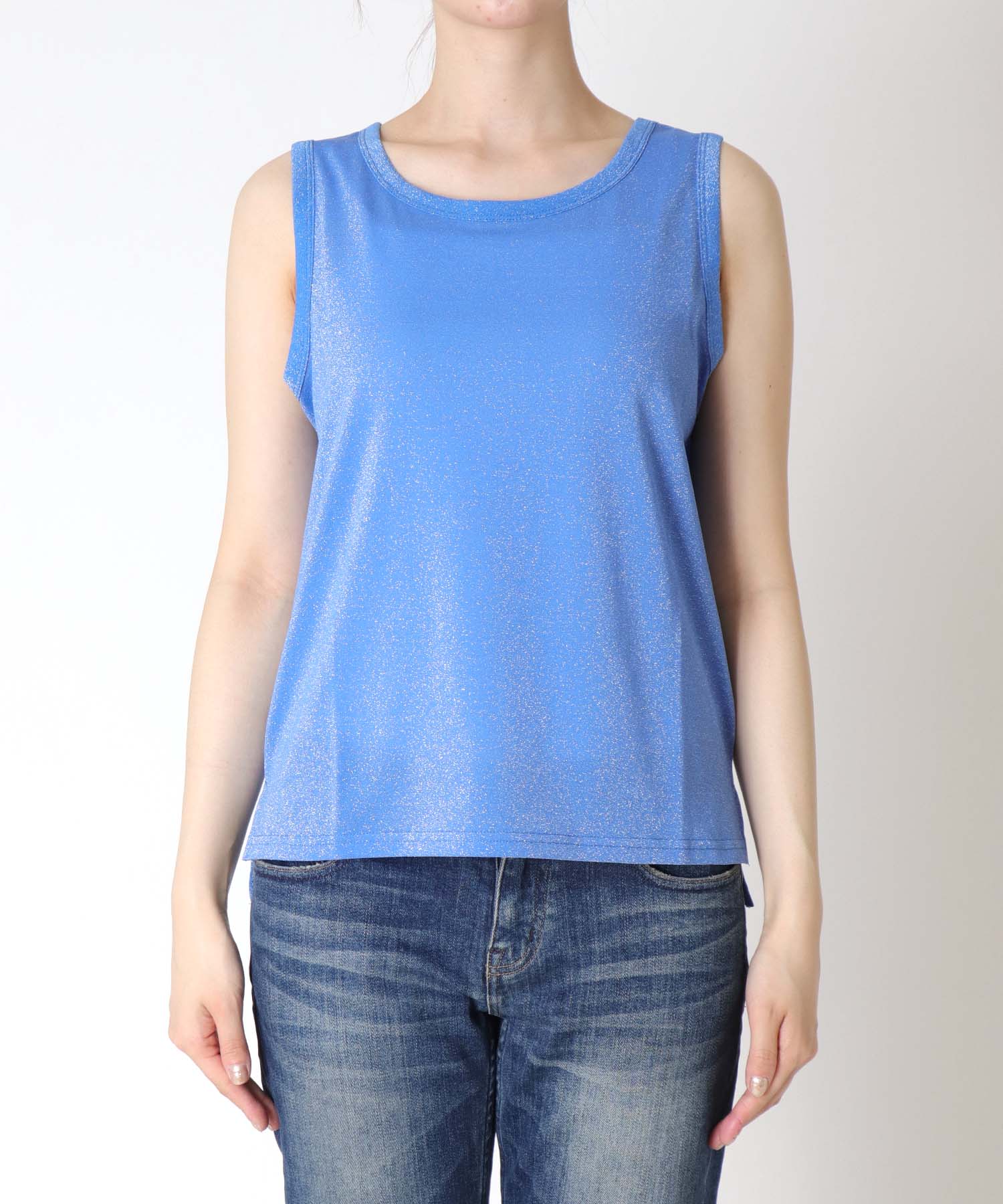 ラメ天竺タンクトップ | AND ON JIONE STORE（アンドオン）ジオン商事