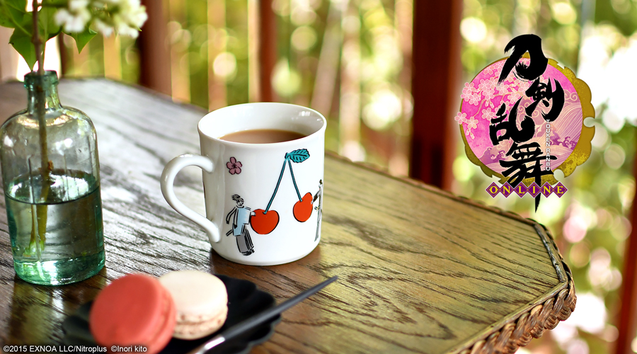 刀剣乱舞-ONLINE-｜九谷焼 マグカップ（加州清光・大和守安定）