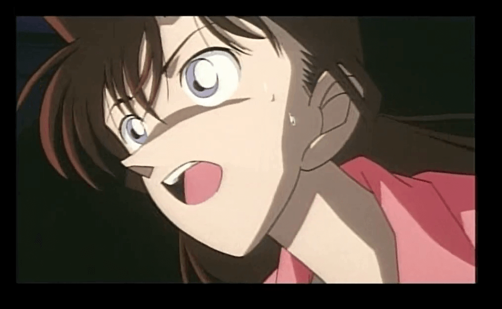 名探偵コナン 瞳の中の暗殺者 毛利蘭 カード 原画 アマダ 当時物