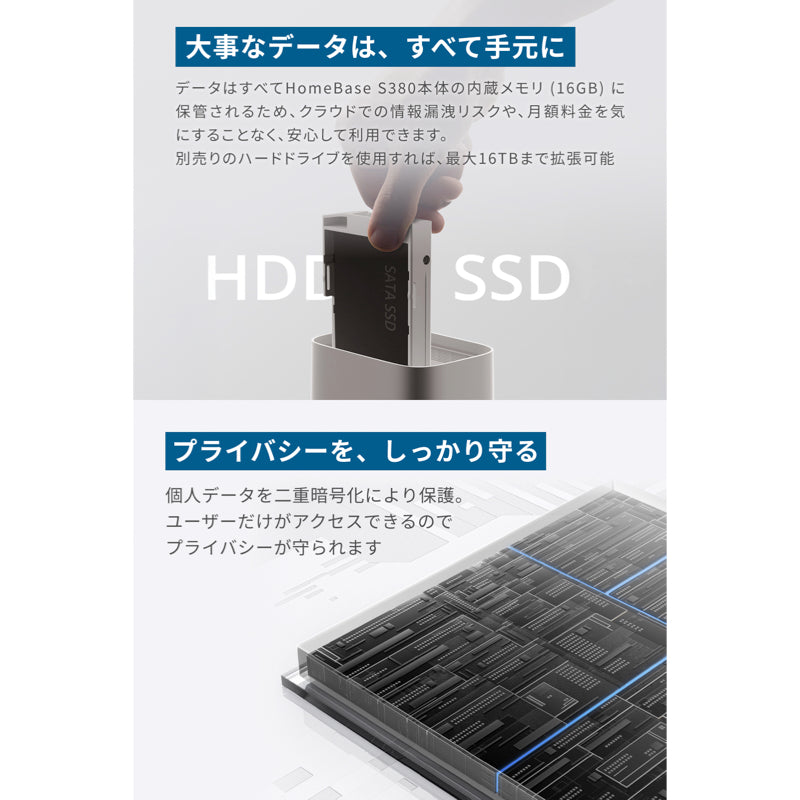 Eufy HomeBase S380 | ローカルストレージの製品情報 | Anker Japan