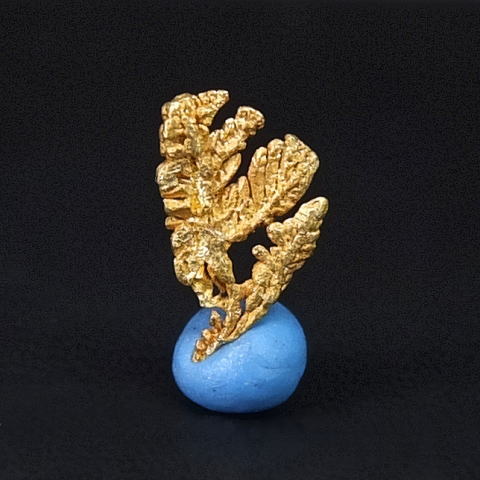 レア！金の細長いワイヤー状結晶】 アメリカ ワシントン産 自然金 結晶