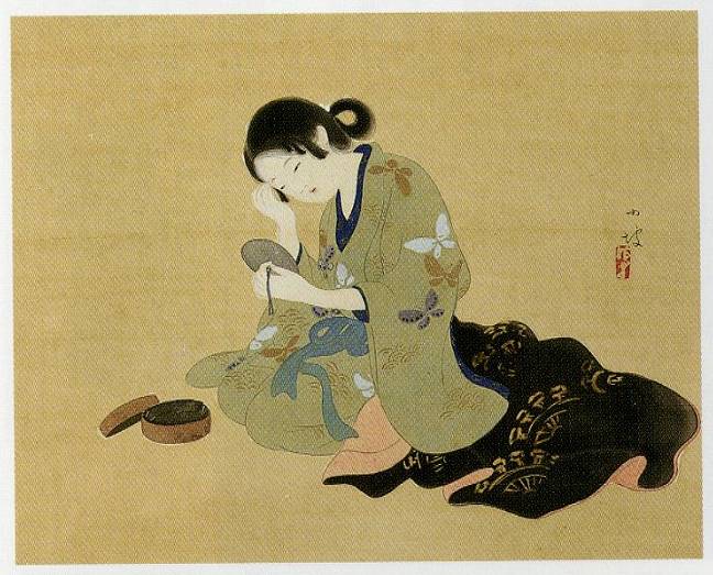 タ*ガ様 伊藤小坡 卒都婆小町像 三重県 谷口香