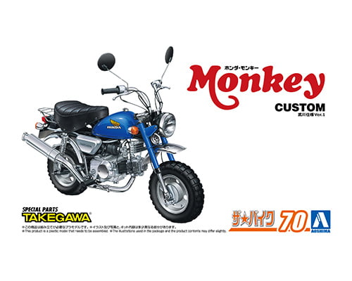 1/12 ホンダ Z50J モンキー '78 カスタム 武川仕様 Ver.1｜株式会社
