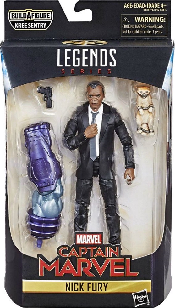Marvel Legends Nick Fury Kree Sentry Build A
