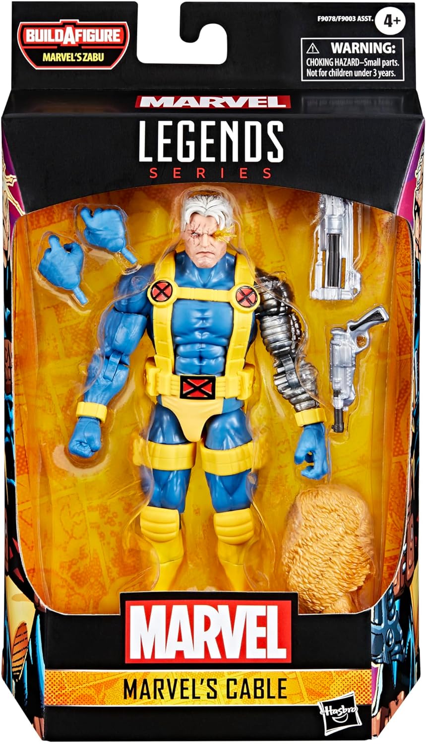 Marvel Legends Cable Zabu Build A