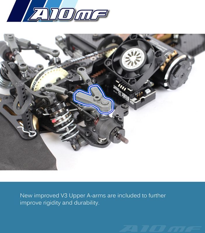 ARC A10MF 1/10EP FWDツーリングカー発表！！