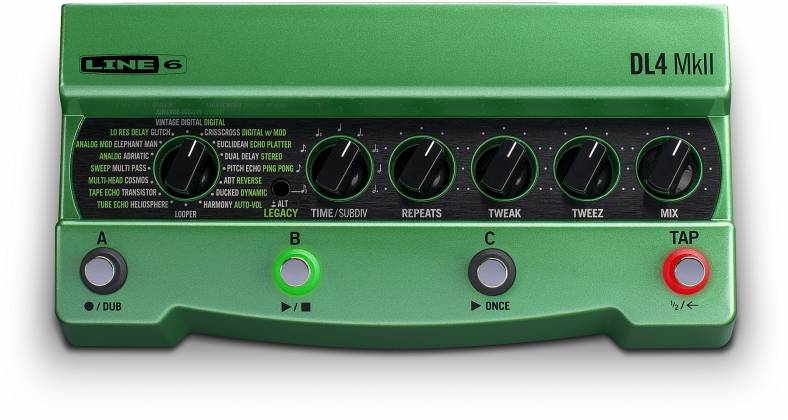 Line 6 DL4 MKII Delay Modeler Guitar Effects Pedal dl-4-mk-ii