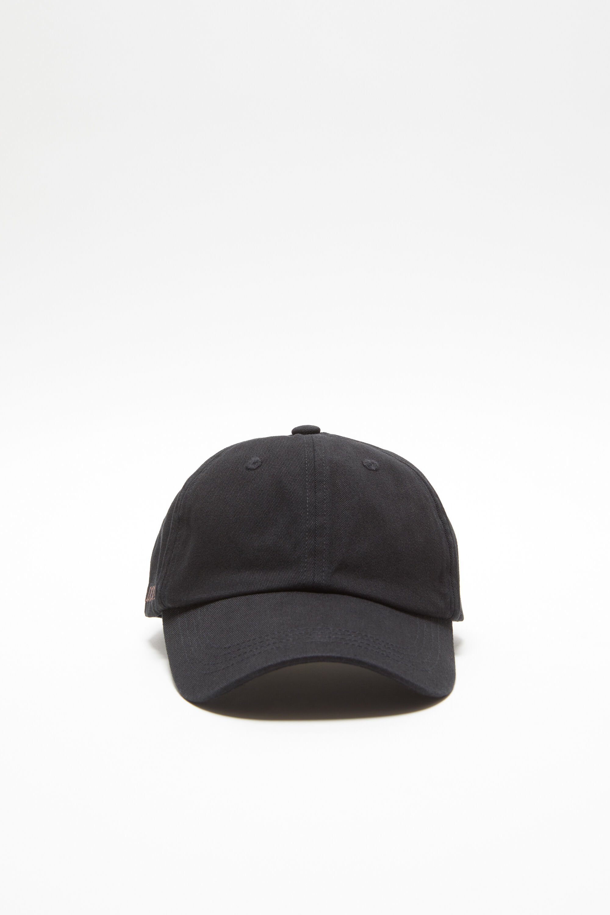 Acne Studios - Cotton twill cap - Black