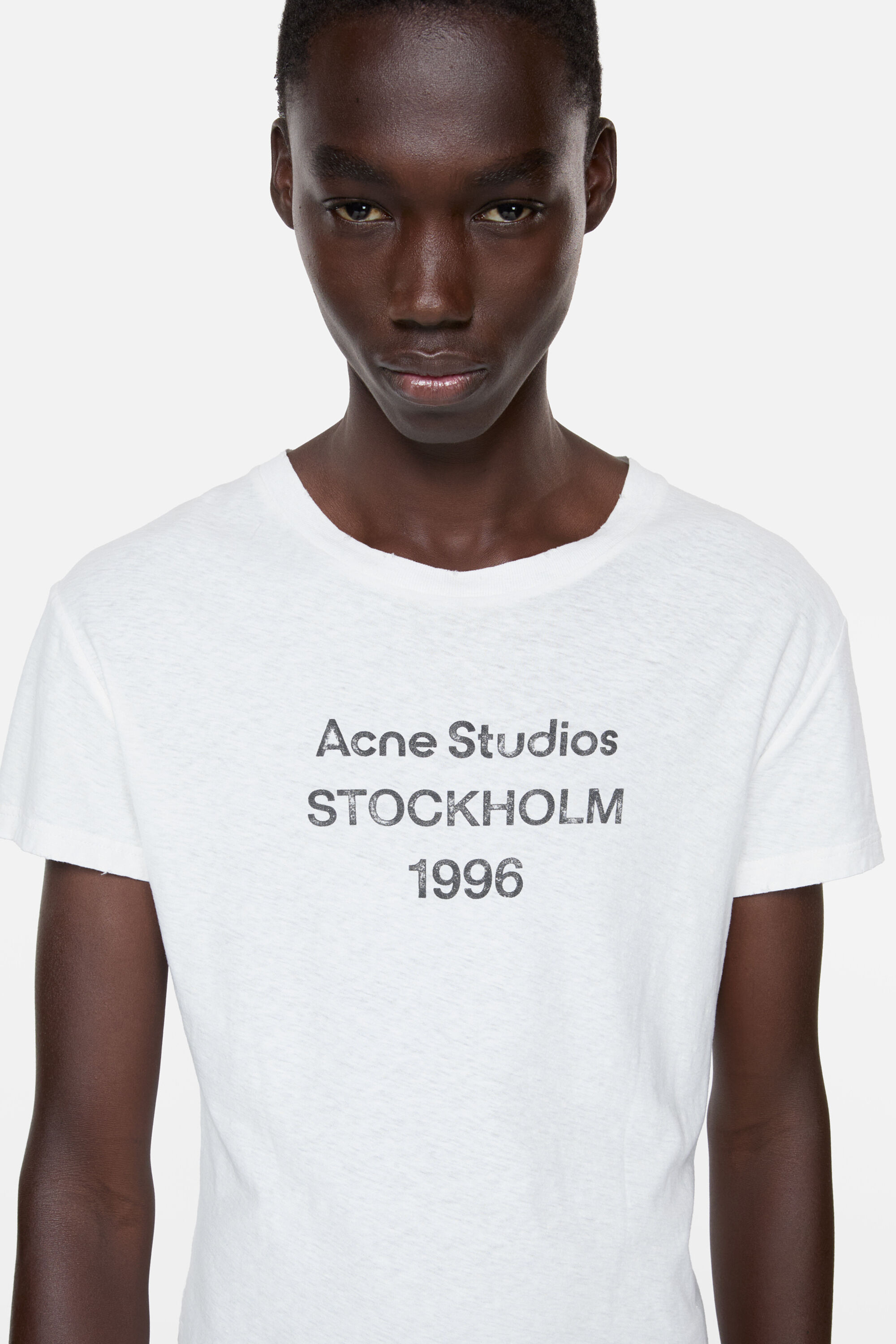 Acne Studios - Logo T-shirt - Off white