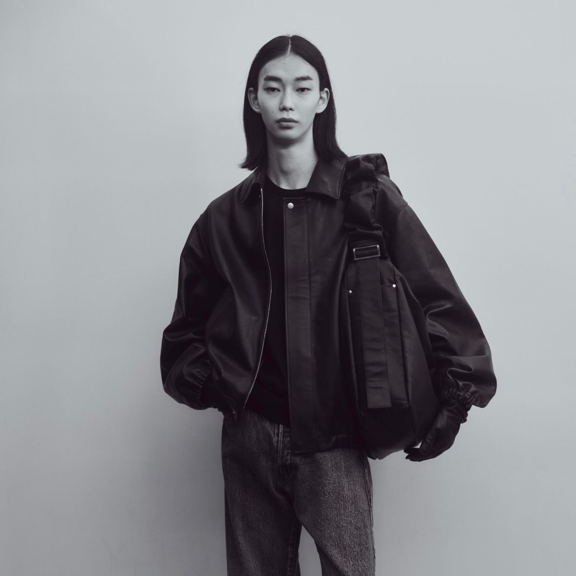 ssstein - 【残りわずか】Sheep Leather Zip Short Jacket | ACRMTSM