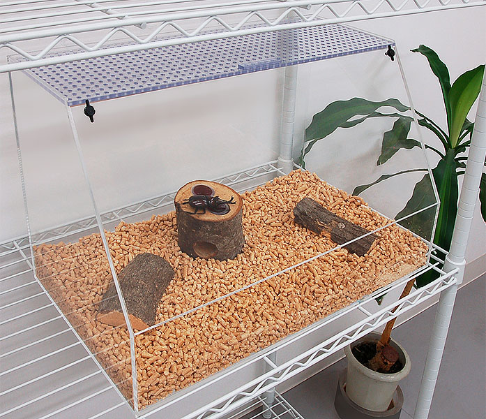 訳あり 木製 爬虫類ケージ｜小動物 メラミン化粧板 飼育ゲージ