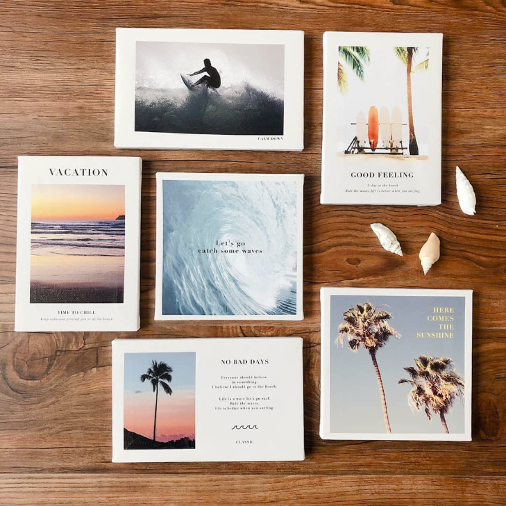 組み合わせて自分だけの癒しのアートに。 “100円で暮らしは楽しく