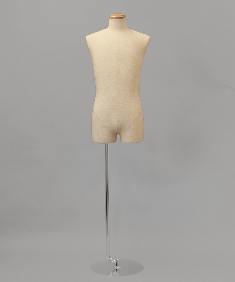 紳士布ボディ SG980-1｜トルソー（ファブリック）レンタルならアディス