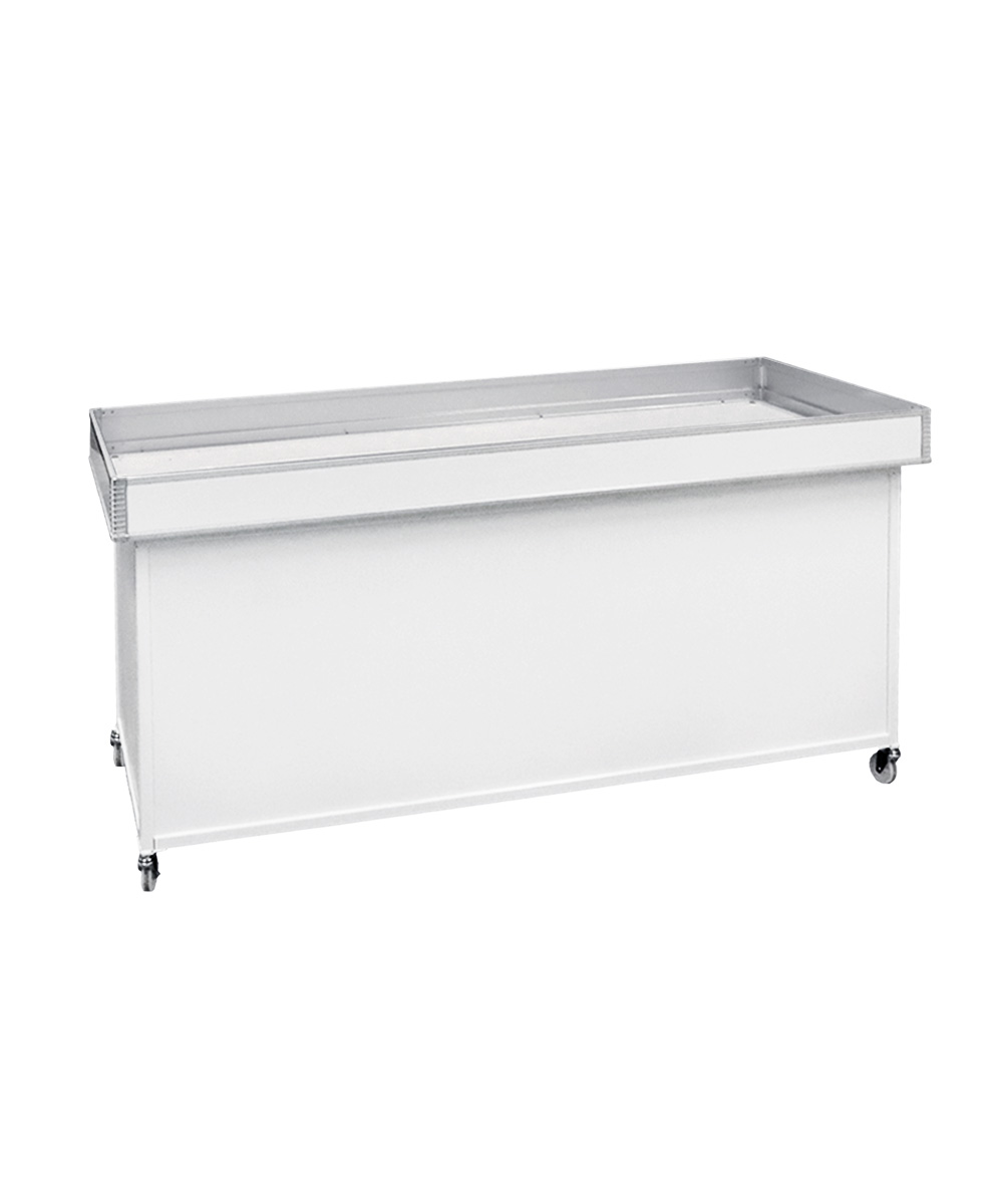 平台 ホワイト W1800｜ワゴン・販売台 レンタルならアディスミューズ