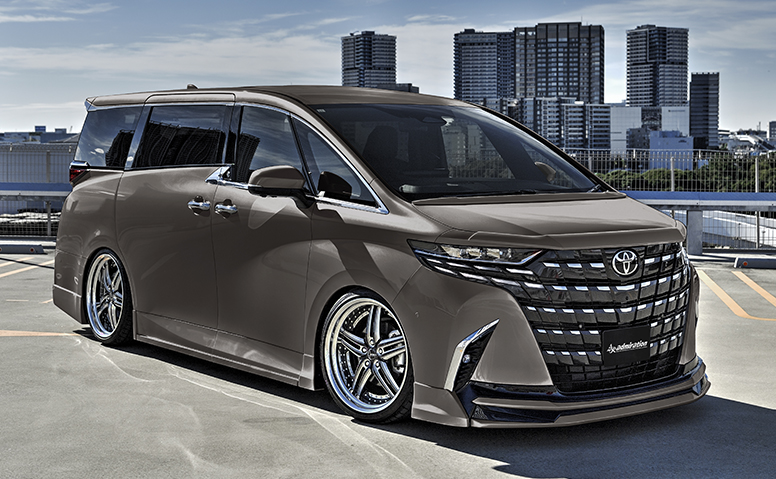 新型アルファード ミニカー カラーサンプル プレシャスレオブロンド