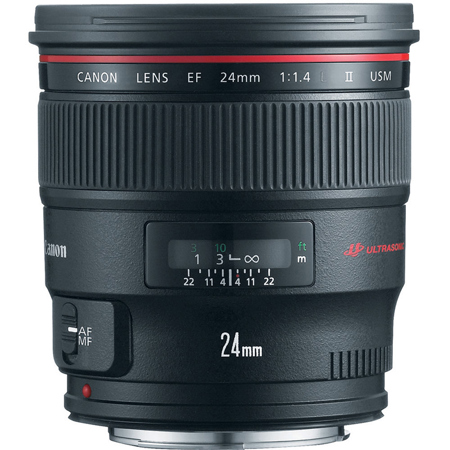 Canon EF 24mm f/1.4L II USM Lens 2750B002 - Adorama