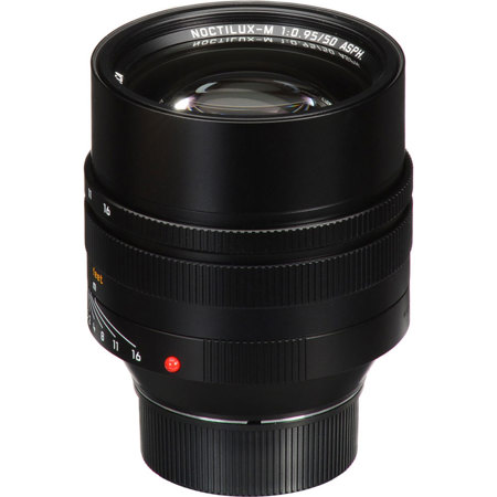 Leica 50mm f/0.95 Noctilux-M Aspherical Lens, Black 11602 - Adorama