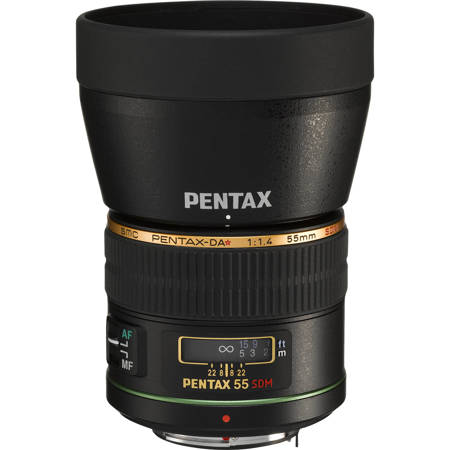 Pentax SMCP-DA 55mm f/1.4 SDM Lens for Digital SLR Cameras 21790