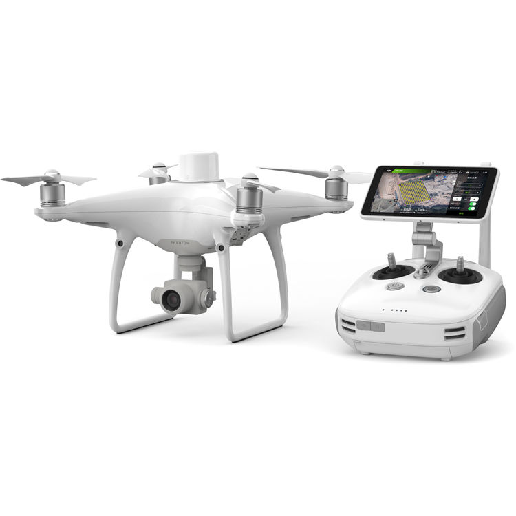 DJI Phantom 4 RTK Quadcopter with D-RTK 2 GNSS Mobile Station
