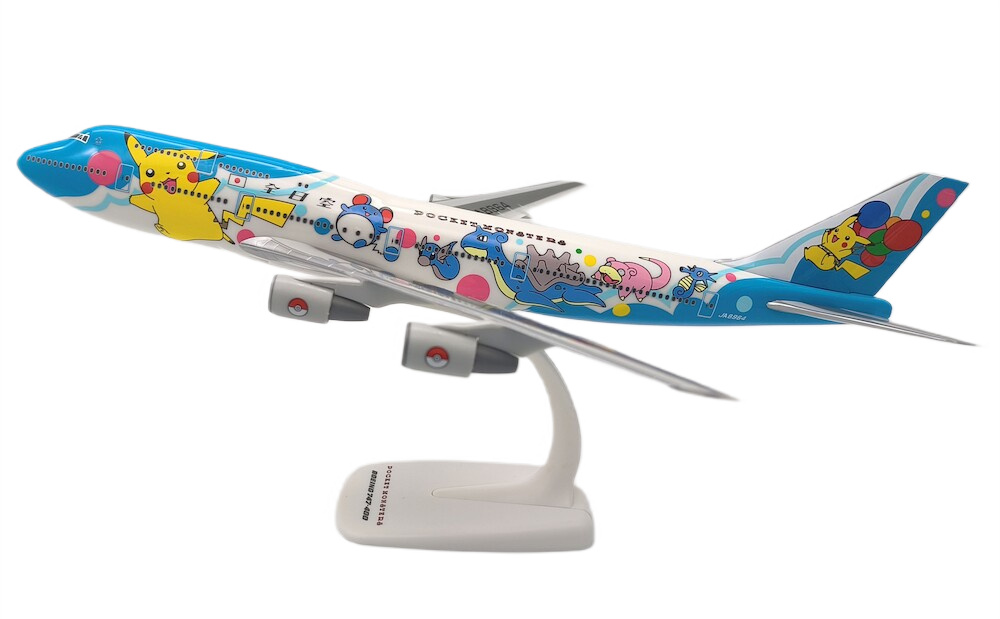 ANA Boeing 747-400 ポケモンジェット 1999年製 1/500 B747-400 ANA