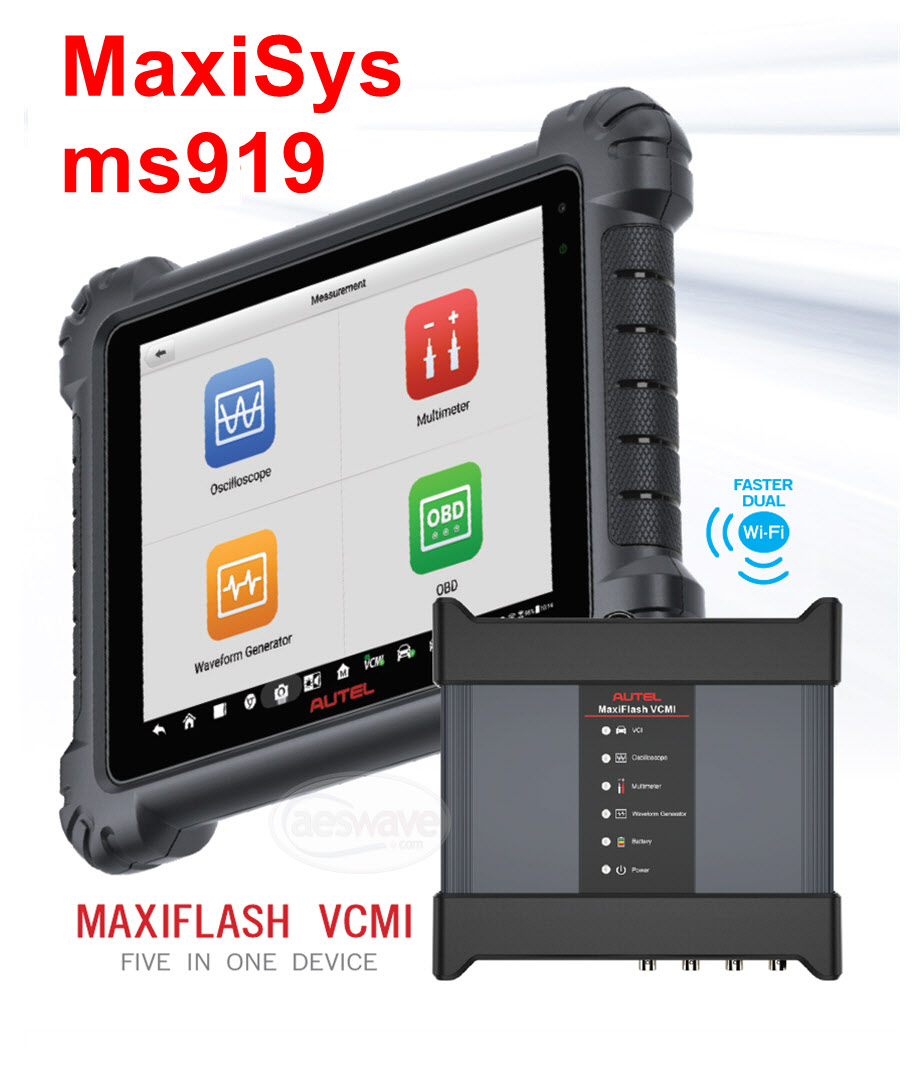 Autel MaxiSYS ms919 Diagnostic Tablet with Advanced VCMI