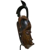 ☆クロロ アフリカ マスク グロ族マスク（45cm）【アフリカン 仮面