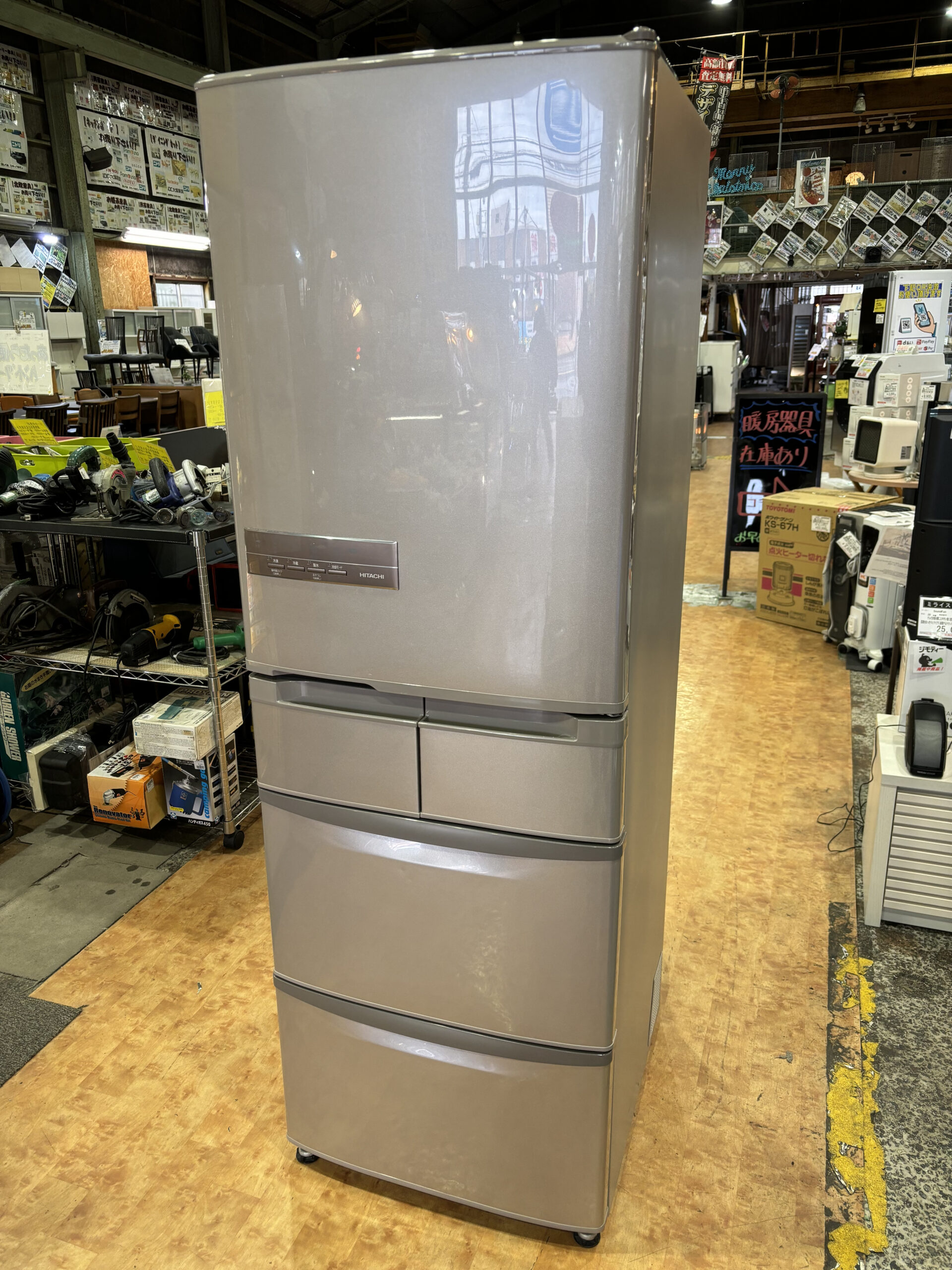 HITACHI 5ドア冷蔵庫 2020年製 401ℓ