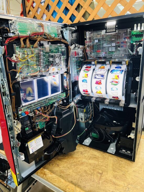 パチスロ実機【Re:ゼロから始める異世界生活】コイン不要機・無段階