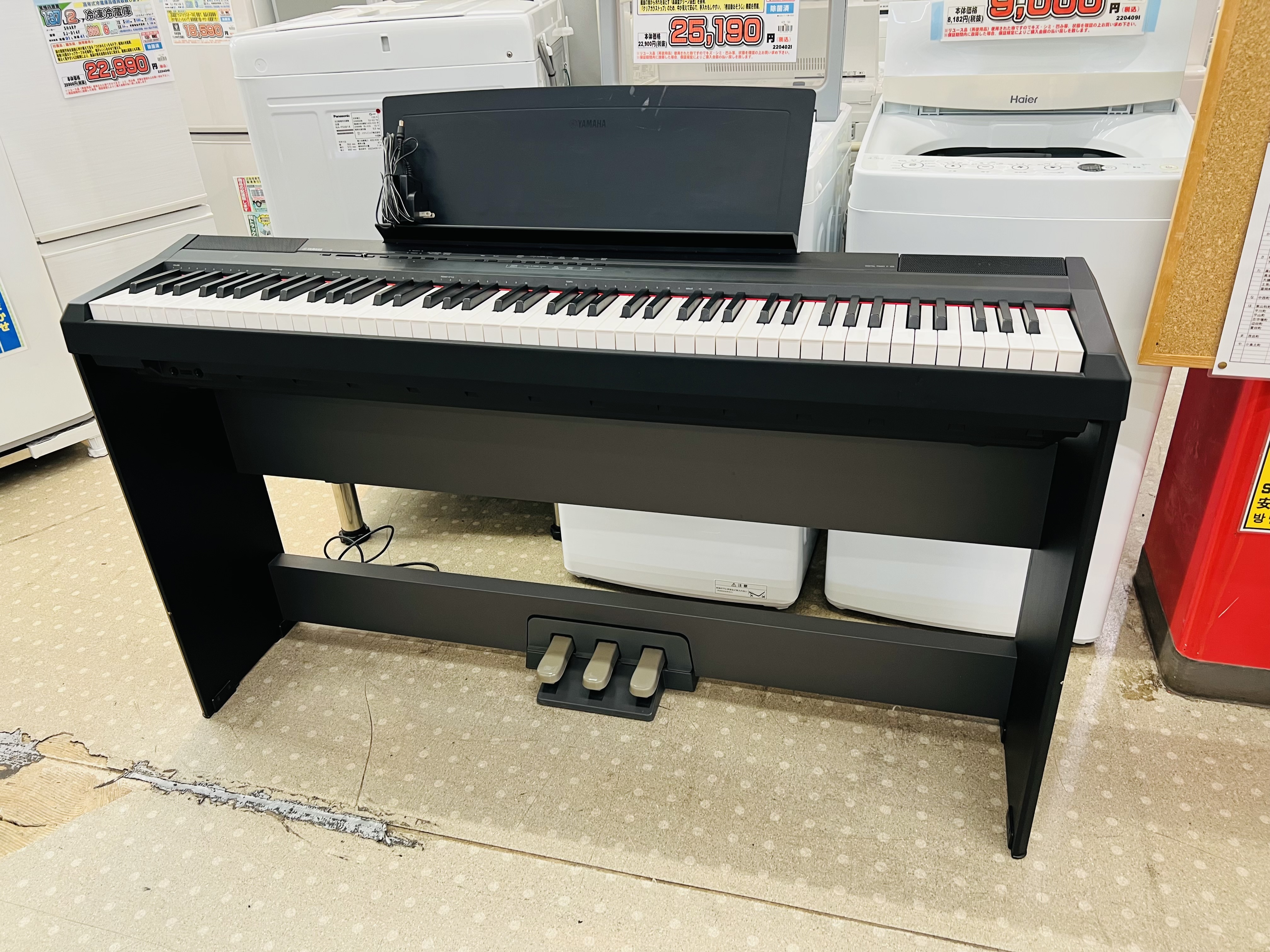 YAMAHA ヤマハ P-105 WH 電子ピアノ キーボード 2014年製 YAMAHA