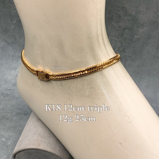 きんちゃん agete アンクレット シルバーダイヤモンドブレスレット