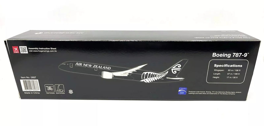 Hogan Air New Zealand Boeing 787-9 ZK-NZE 1/200 Scale HG0687GR