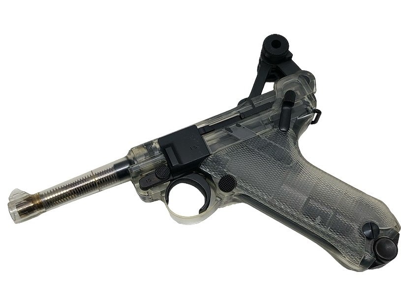 希少な美品！タナカ ルガーP08 4インチ 快調ガスブロ、ガス漏れ無し