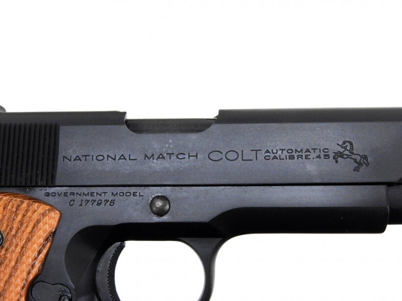 CAW COLT 45AUTO 戦前型ナショナルマッチ HW SPG規格 CAW COLT 45AUTO