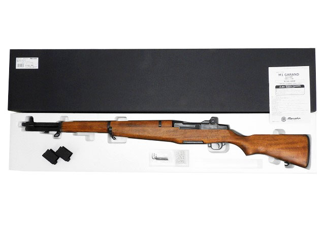 マルシン] M1 ガーランド 「高級ブナストック」 ダークブラウン 6mmBB