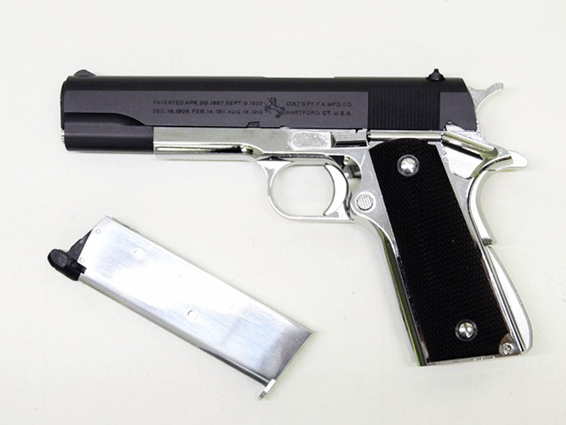 東京マルイ] M1911A1 ニッケルフィニッシュ2トーンカスタム (中古