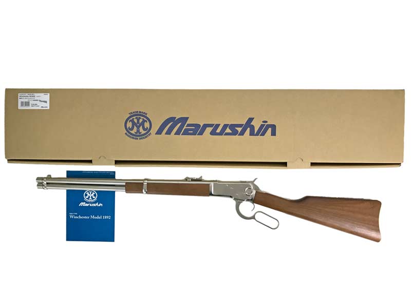 マルシン製ウインチェスターM1892 ブラックガスガン 木製ストック(旧