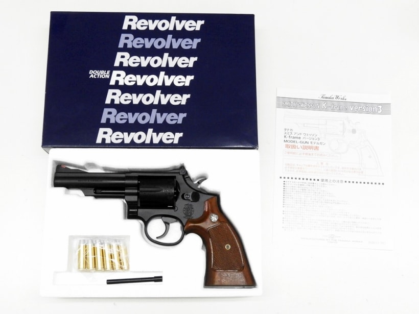 木グリ付き】タナカワークス S&W M19 Ver.3 4inch ガスガン