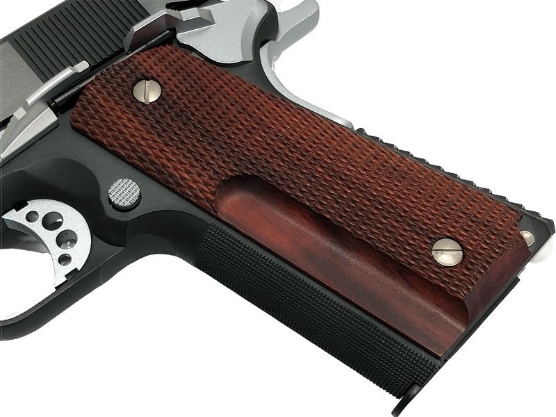 WESTERN WA コルト ガバメント グリップ スネークマッチ デルタVer