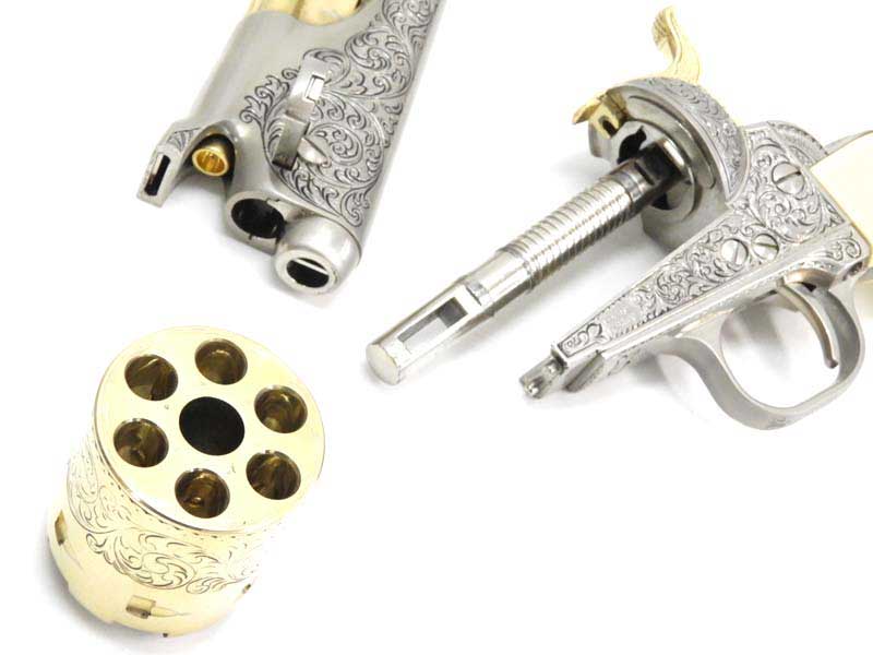 フランクリンミント] コルト M1861 Navy カスター将軍のリボルバー