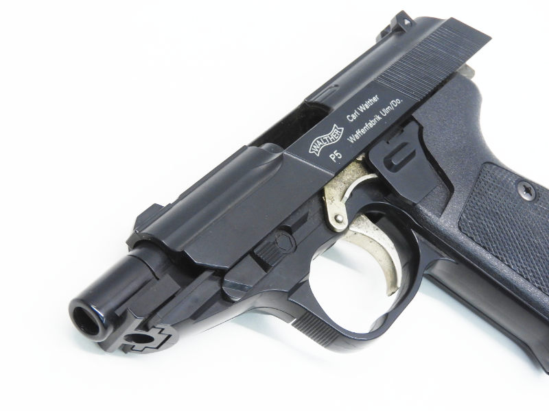 超希少！マツシロ製ABS樹脂モデルガン ワルサーP5 銀 未発火 合法