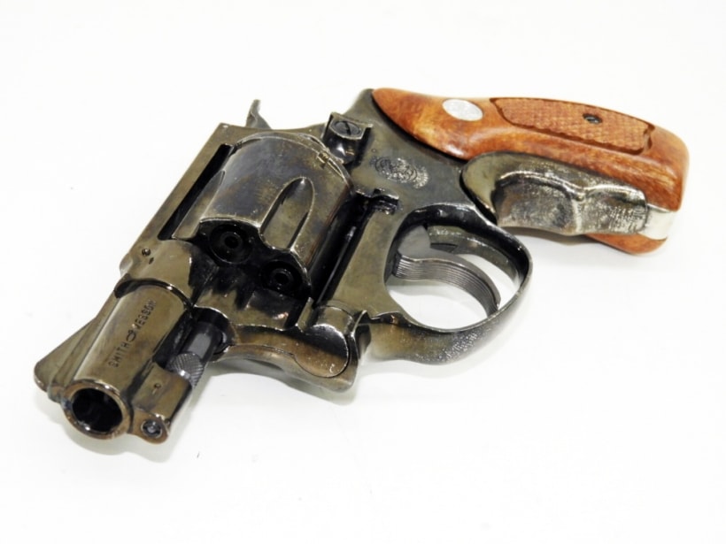 コクサイ 金属製モデルガン S&W M36 チーフスペシャル スチール製 SMG